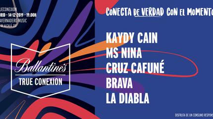 Cartel de True Conexion Madrid