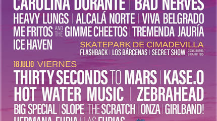 Festival Tsunami Xixon 2025 cartel lineup