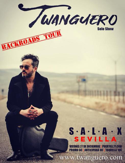 Twanguero solo show en Sala X, Sevilla