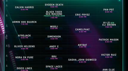 Ultra Music Set Times 2024