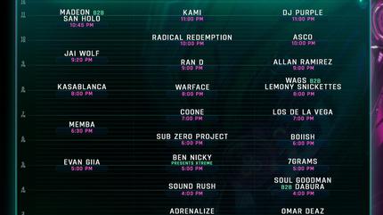 Ultra Music Set Times 2024