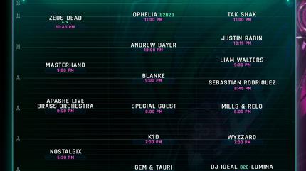Ultra Music Set Times 2024