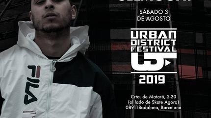 Dollar Selmouni en Urban District Festival 2019