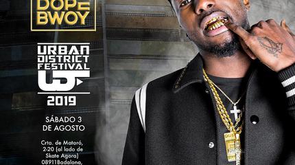 Dopebwoy en Urban District Festival 2019