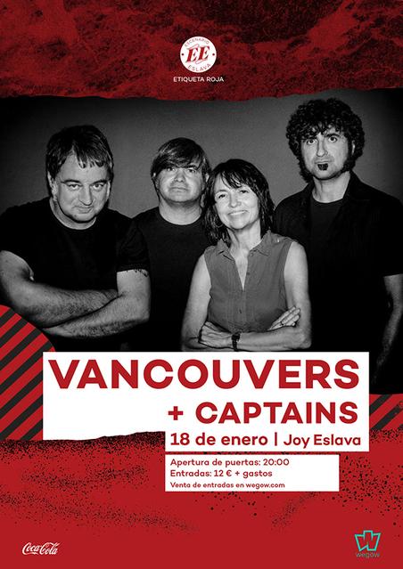 vancouvers captains cartel concierto joy eslava escenario eslava