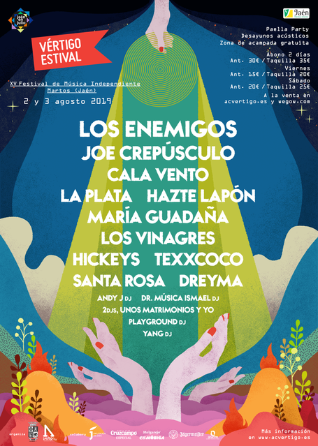Cartel 15ª edición Vértigo Estival