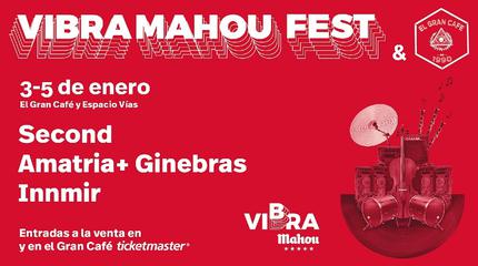 Cartel de Vibra Mahou Fest de León
