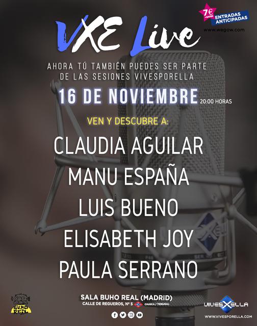 Cartel del evento del 16 de noviembre