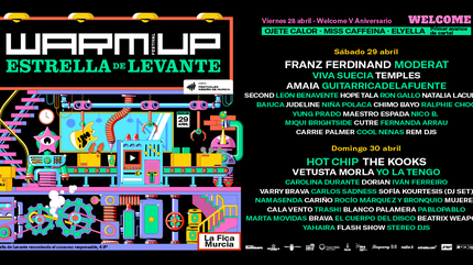 warm up estrella levante 2023 cartel confirmaciones