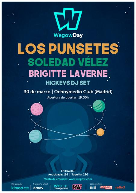 Cartel Wegow Day Madrid 2019