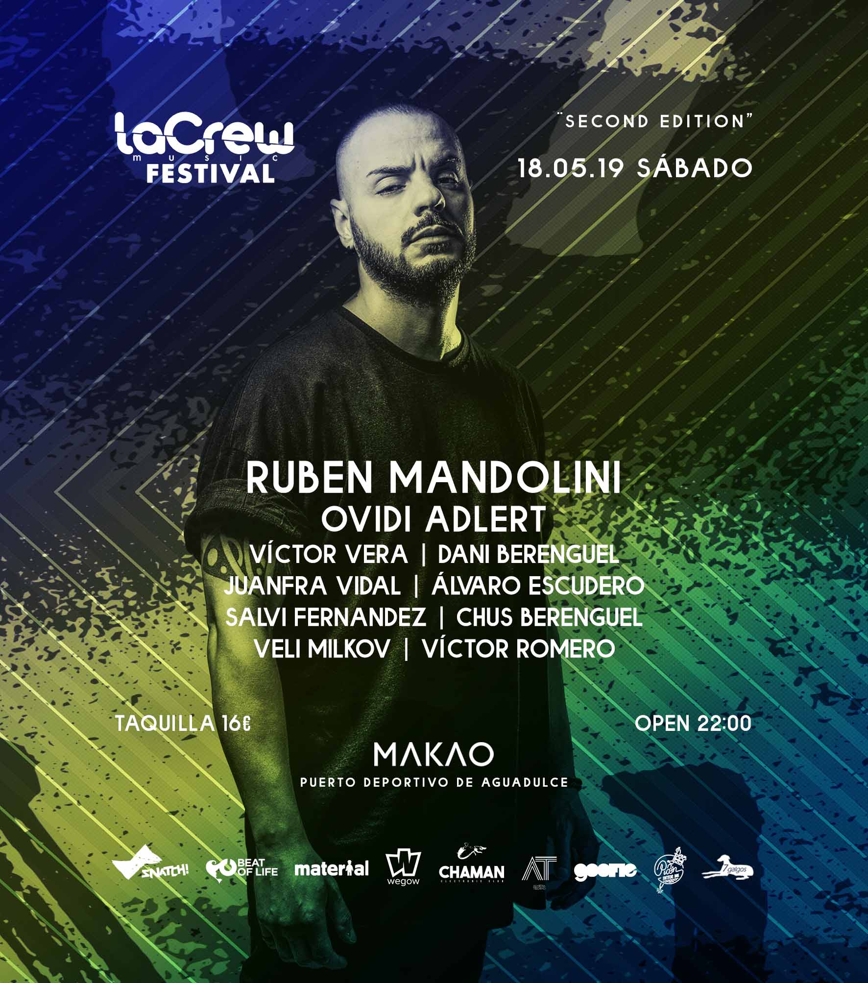 Fotografía promocional de LACREW MUSIC "FESTIVAL" | SÁBADO 18 MAYO en MAKAO (Aguadulce)