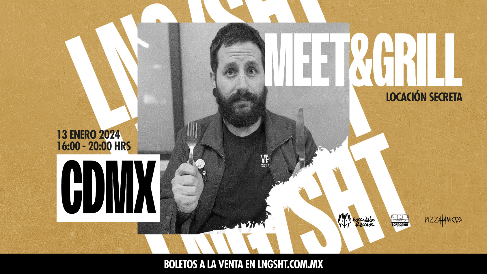 Fotografía promocional de Meet & Grill Navideño "Lng/Sht en CDMX 3"