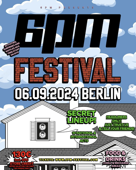 Promotional photograph of 6PM Festival 2024.