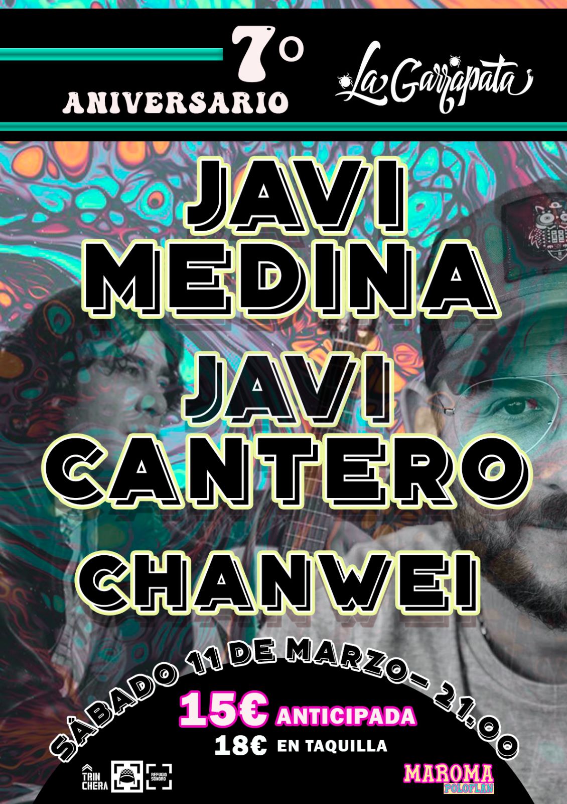 Fotografía promocional de 7º Aniversario de La Garrapata | Sala La Trinchera