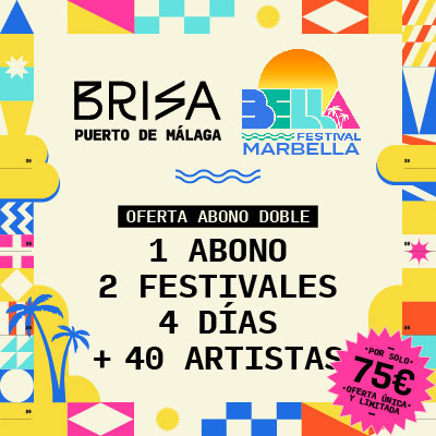Fotografía promocional de ABONO BRISA & BELLA FESTIVAL