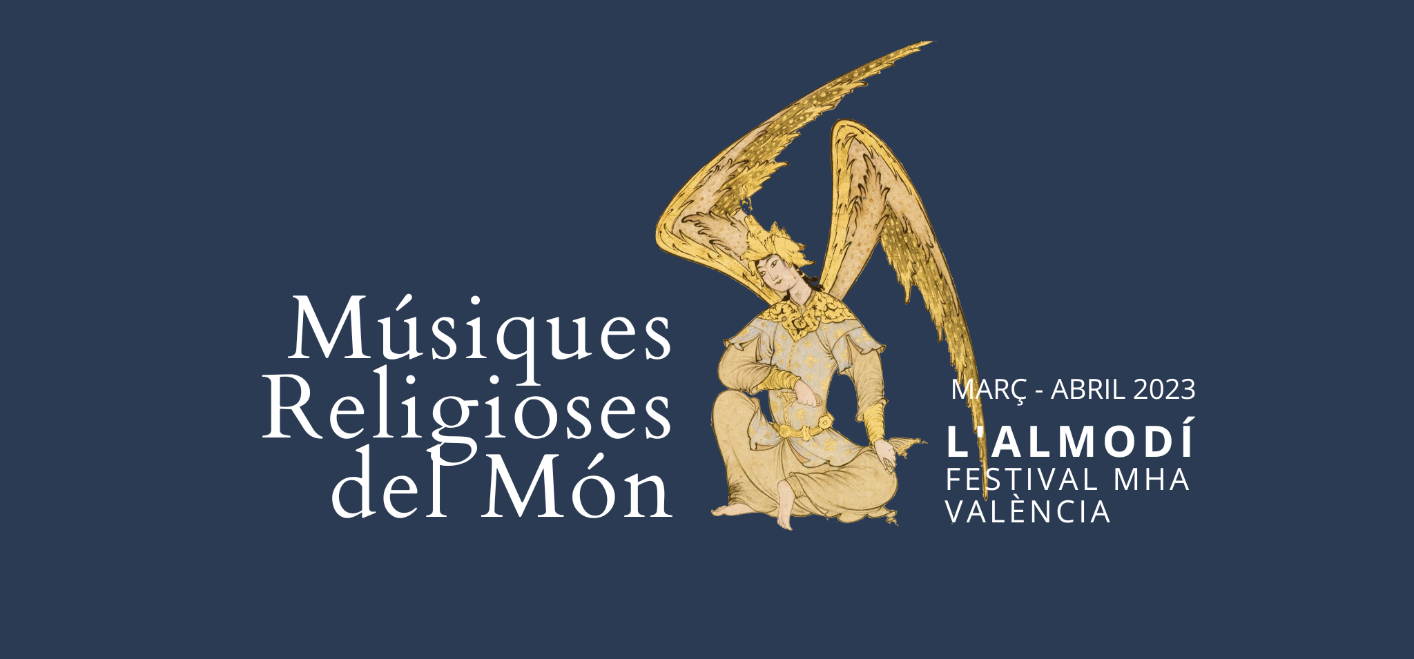 Fotografía promocional de Abono General 2023 - Músiques Religioses del Món