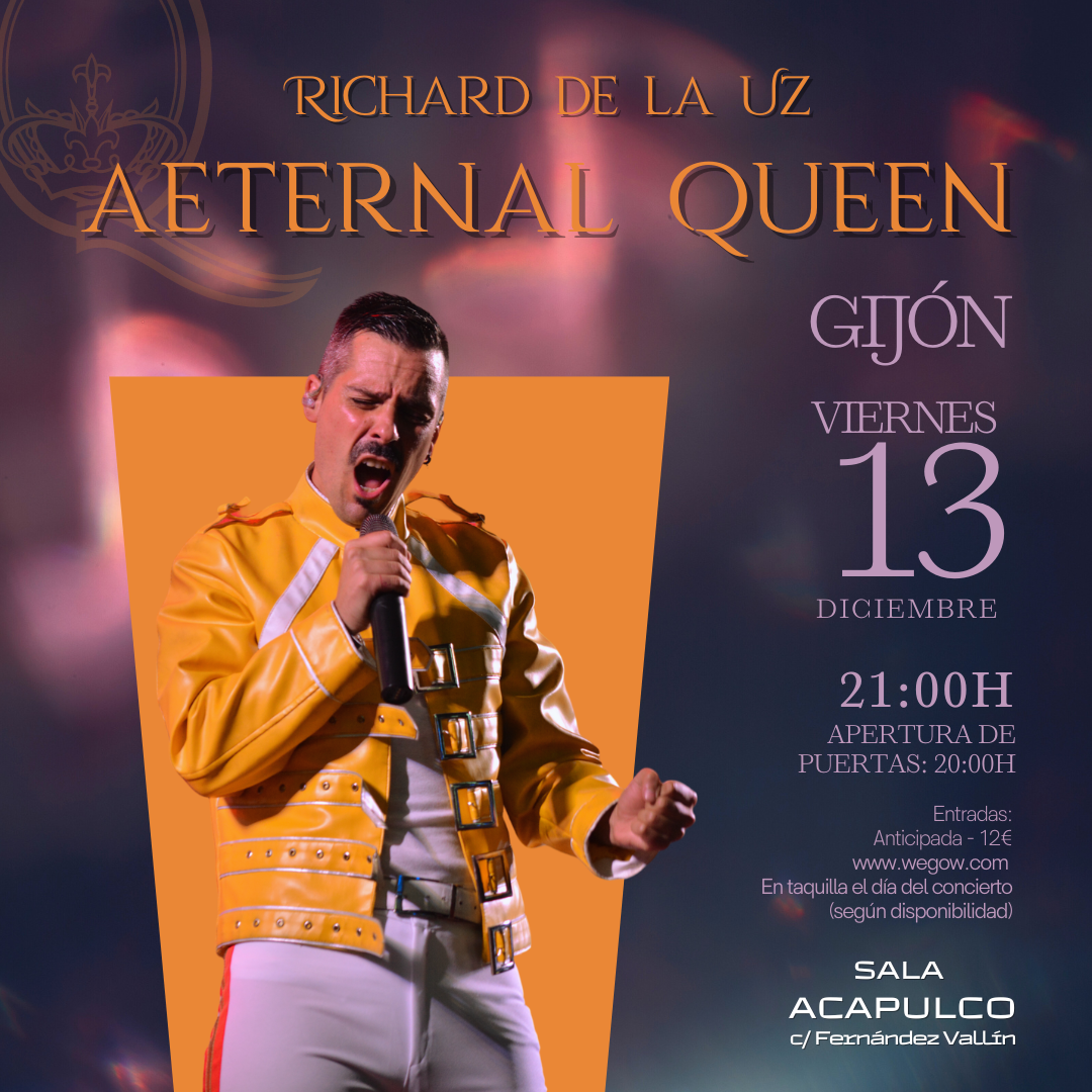 Fotografía promocional de AETERNAL QUEEN en Gijón