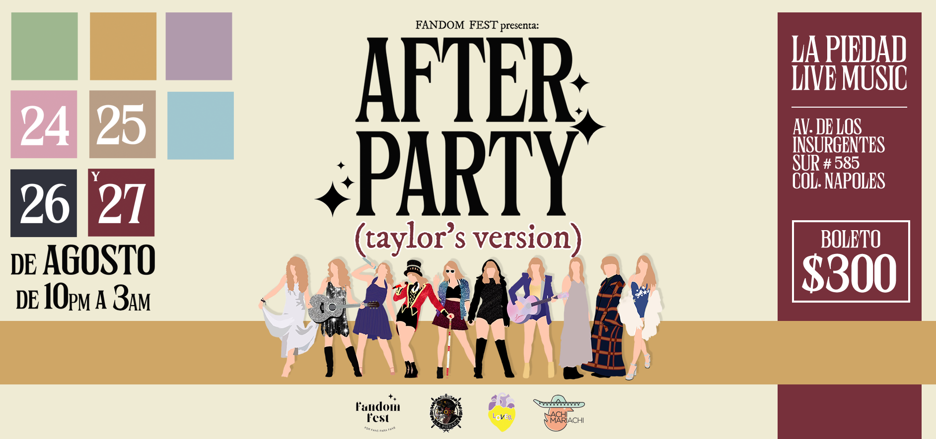 Fotografía promocional de After Party (taylor's version) - 24 agosto