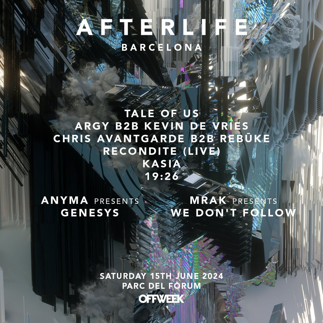 Photographie promotionnelle de Afterlife Barcelona 2024.