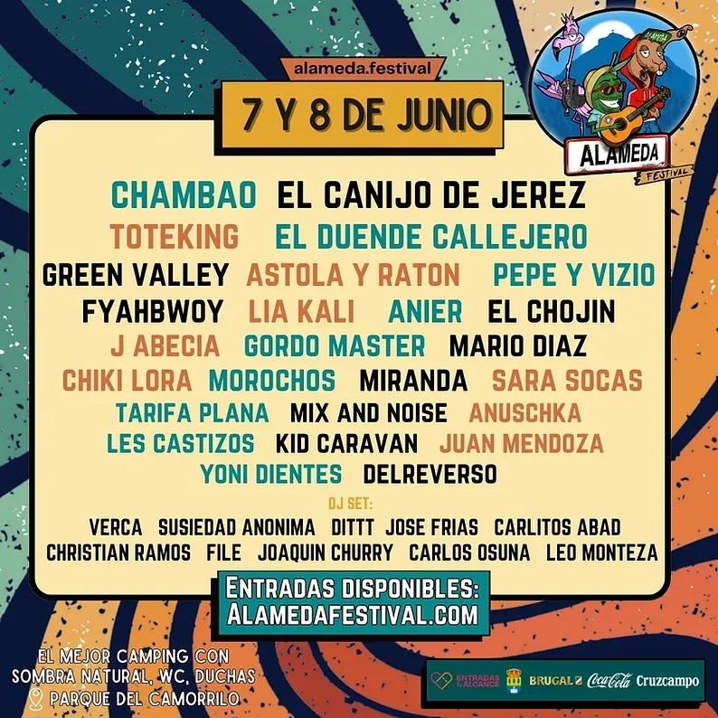 Promotional photograph of Alameda Festival 2024.