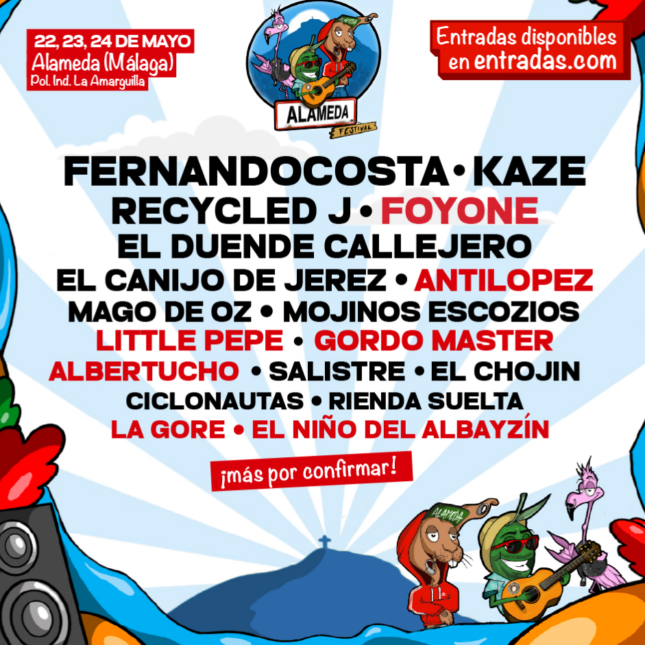 Fotografía promocional de Alameda Festival 2025