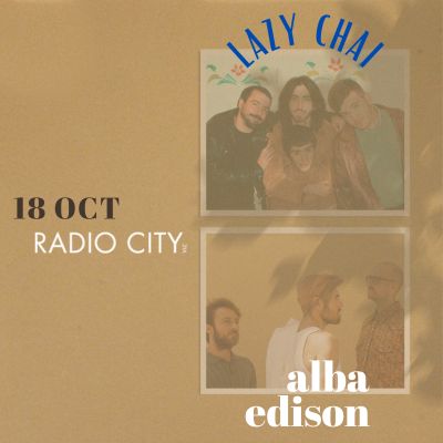 Fotografía promocional de Alba Edison y Lazy Chai en Valencia