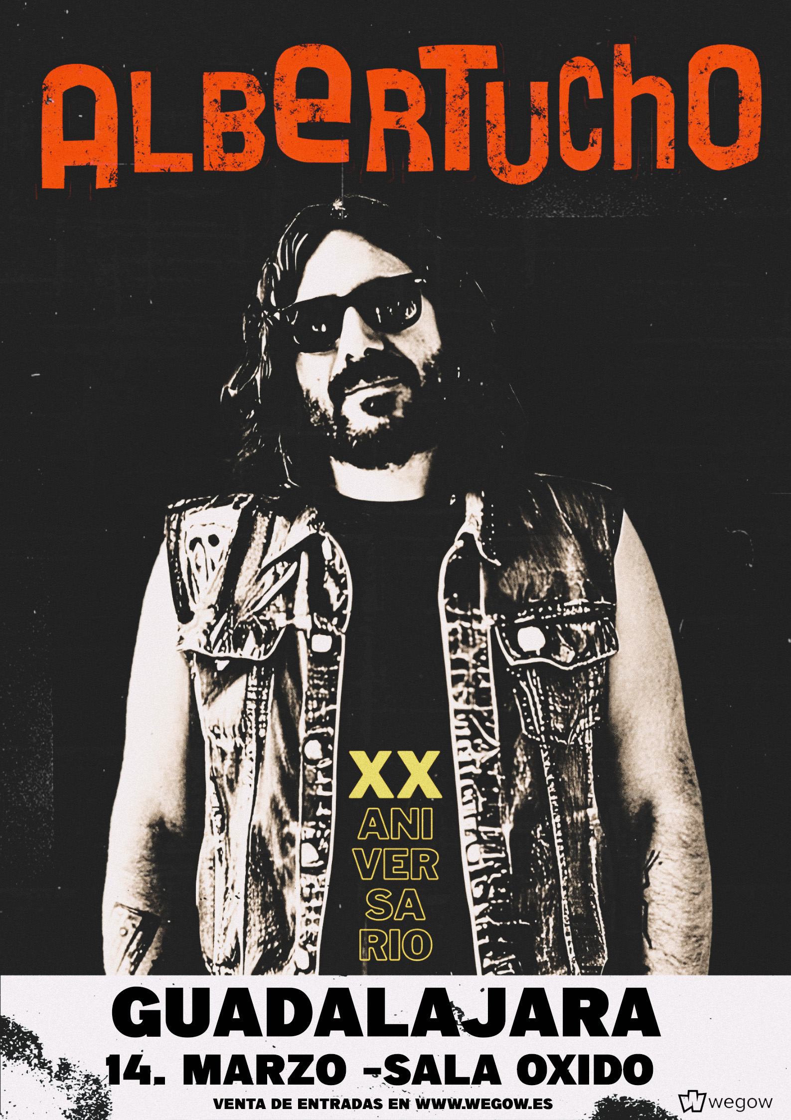Fotografía promocional de Albertucho en Guadalajara