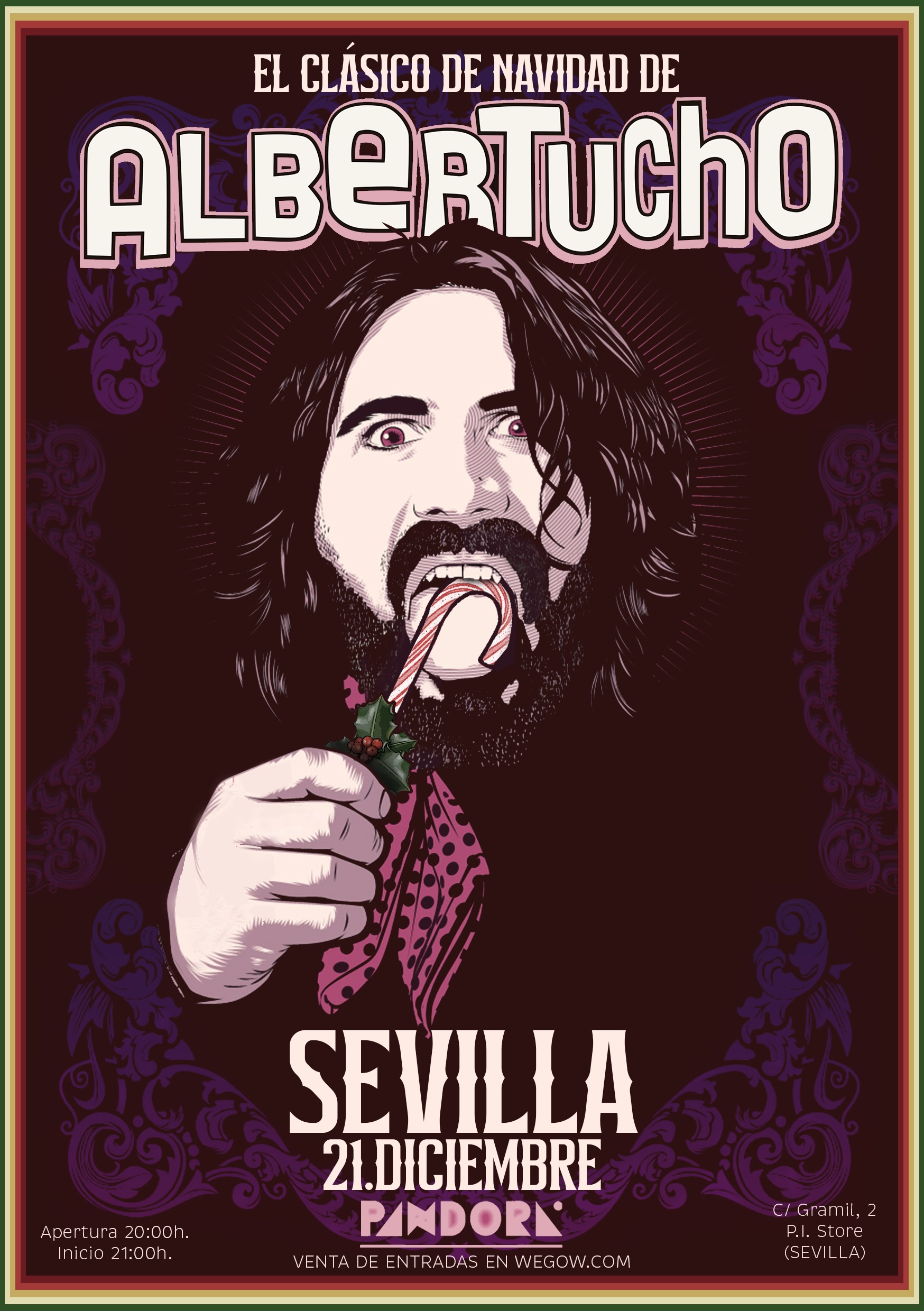 Fotografía promocional de Albertucho en Sevilla