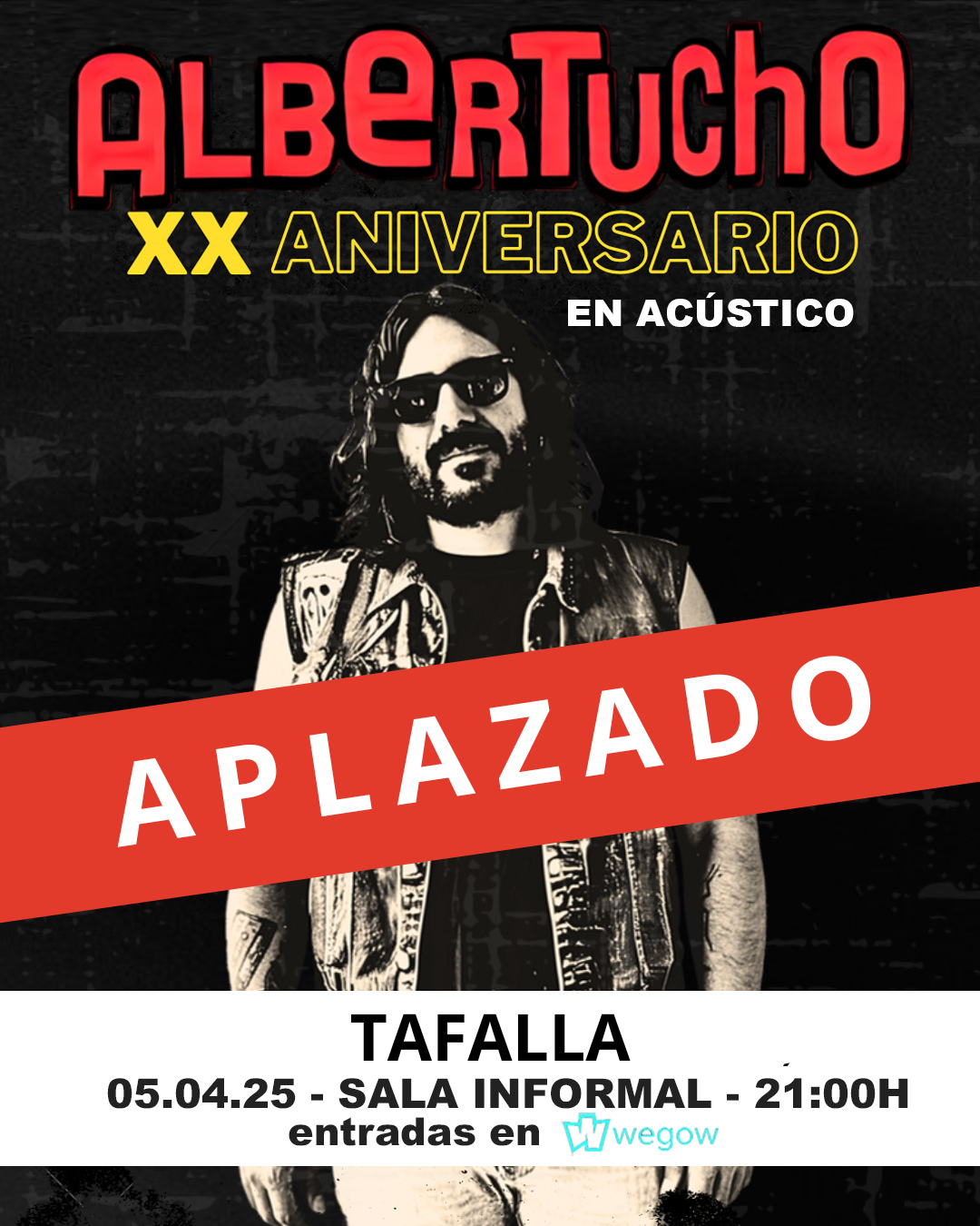 Fotografía promocional de Albertucho en Tafalla (Pamplona)