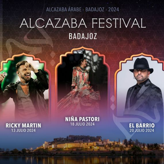 Promotional photograph of Alcazaba Festival 2024.