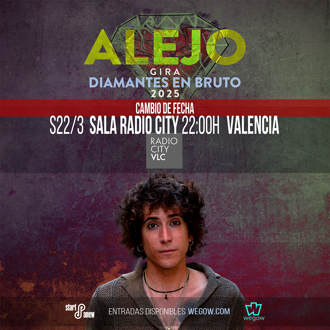 Fotografía promocional de Alejo Gira "Diamantes" Valencia