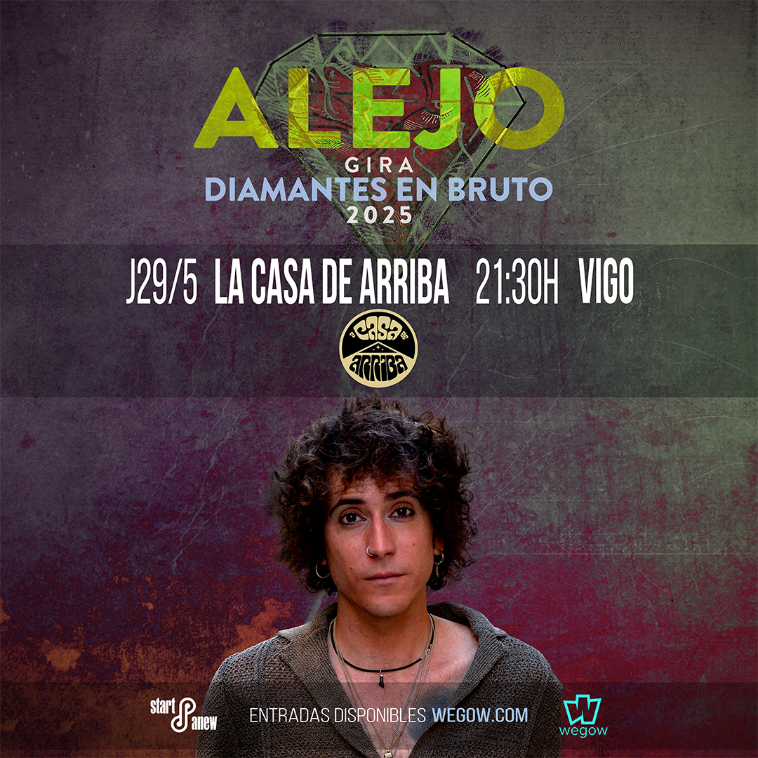 Fotografía promocional de Alejo Gira "Diamantes" Vigo