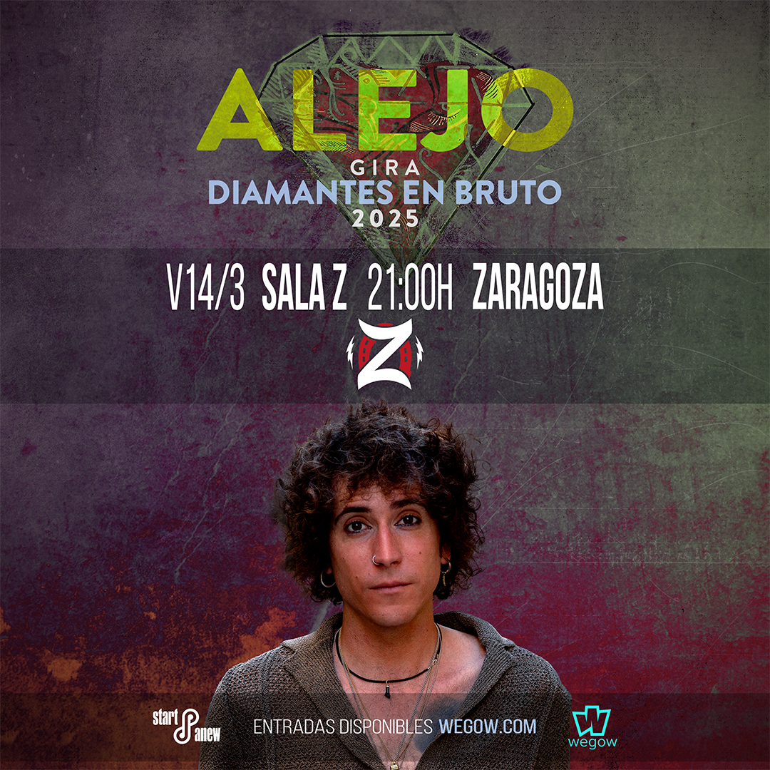 Fotografía promocional de Alejo Gira "Diamantes" Zaragoza