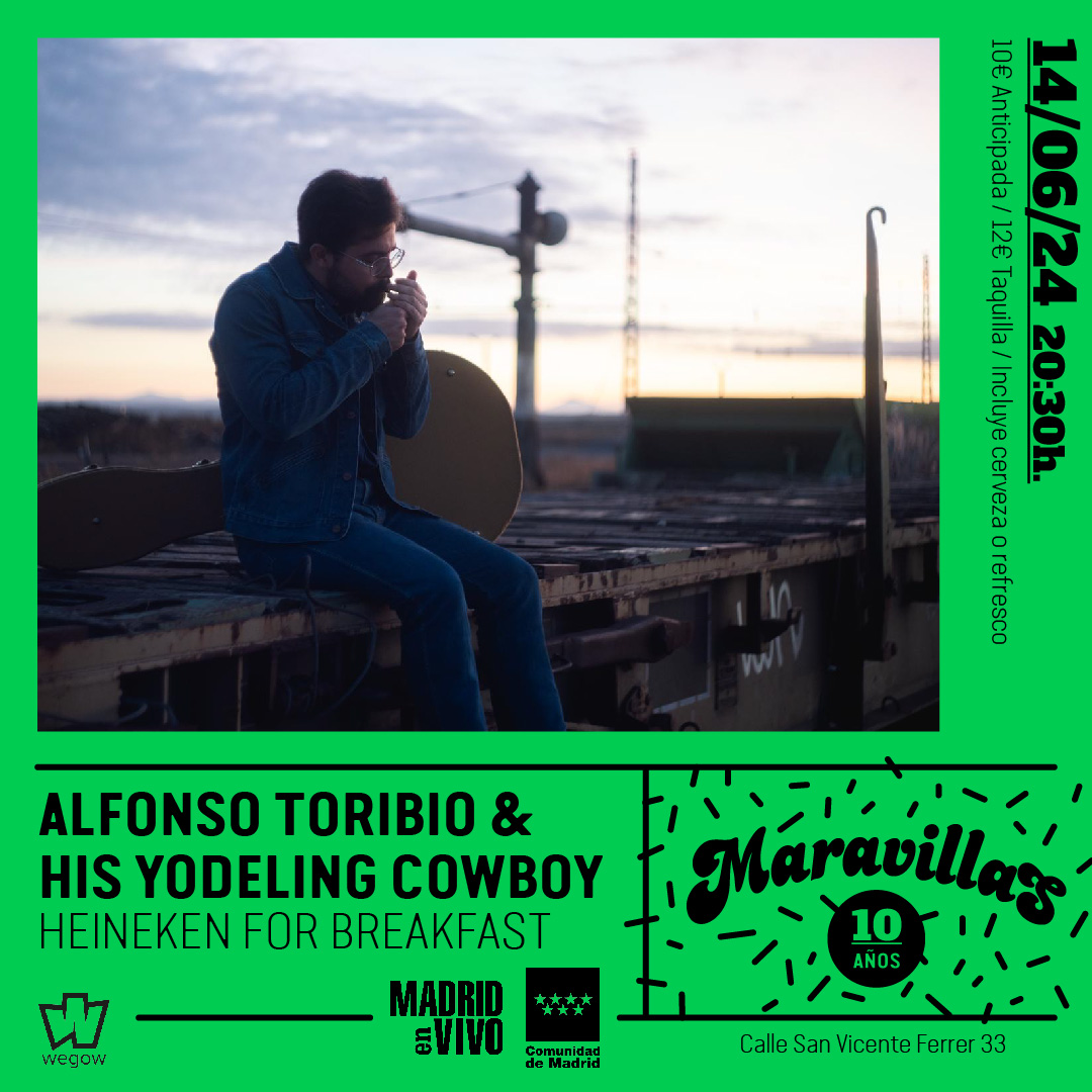 Fotografía promocional de Alfonso Toribio & His Yodeling Cowboys + Heineken For Breakfast