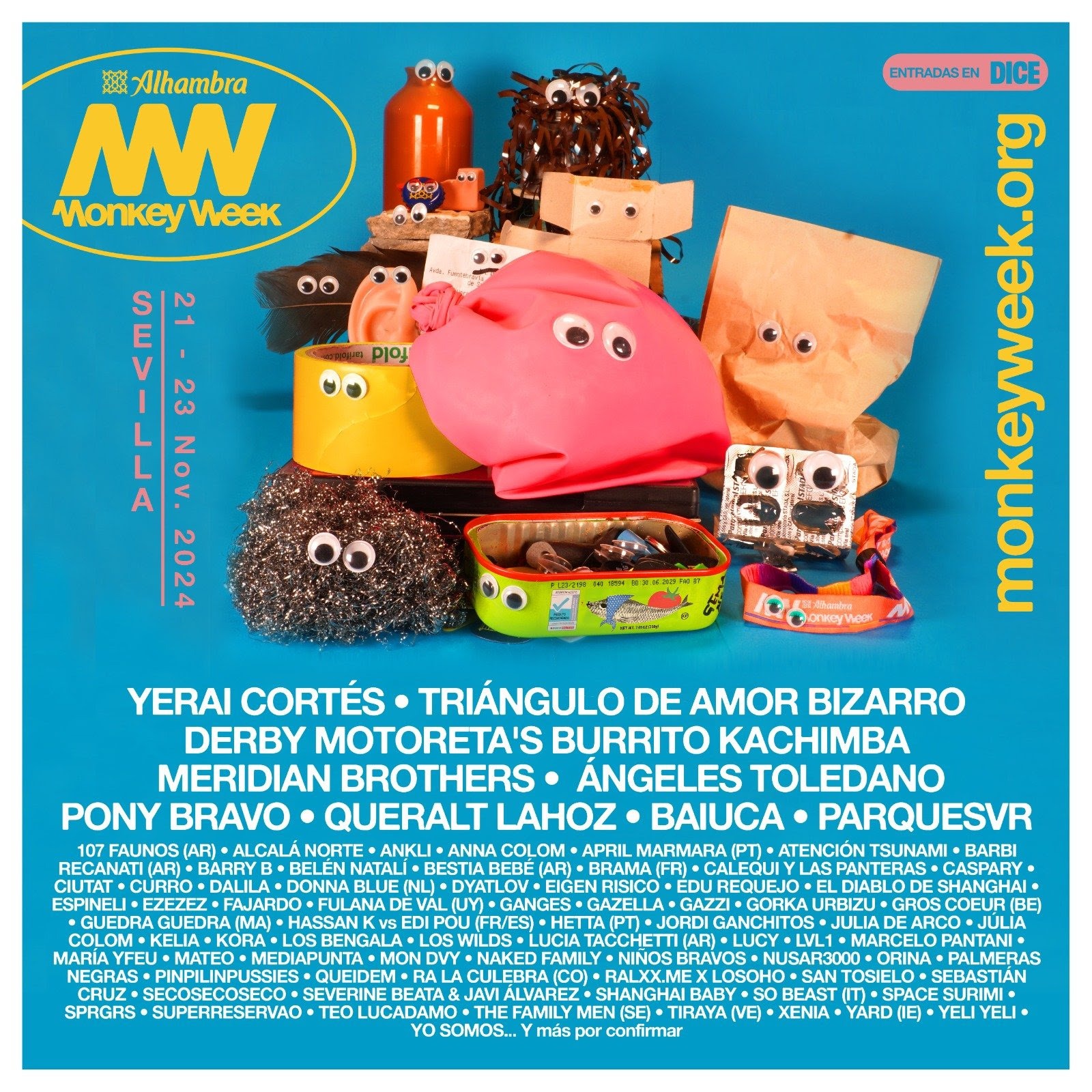 Promotional photograph of Alhambra Monkey Week 2024.