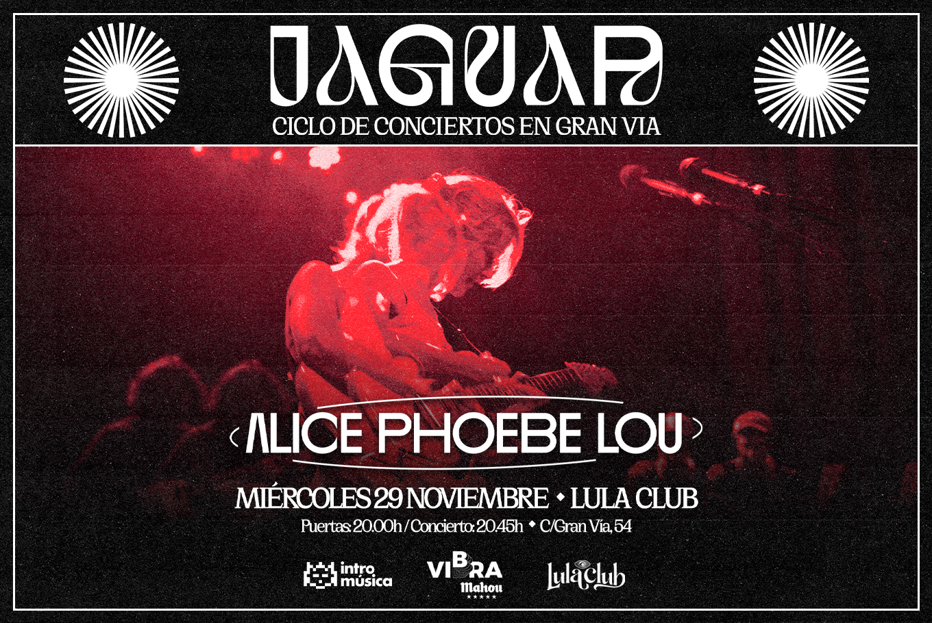 Fotografía promocional de Alice Phoebe Lou en Ciclo Jaguar