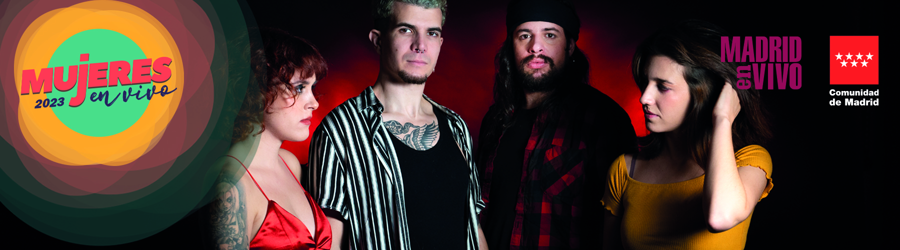 Fotografía promocional de Mujeres en Vivo 2023: Alison Darwin en Maravillas Club (Madrid)