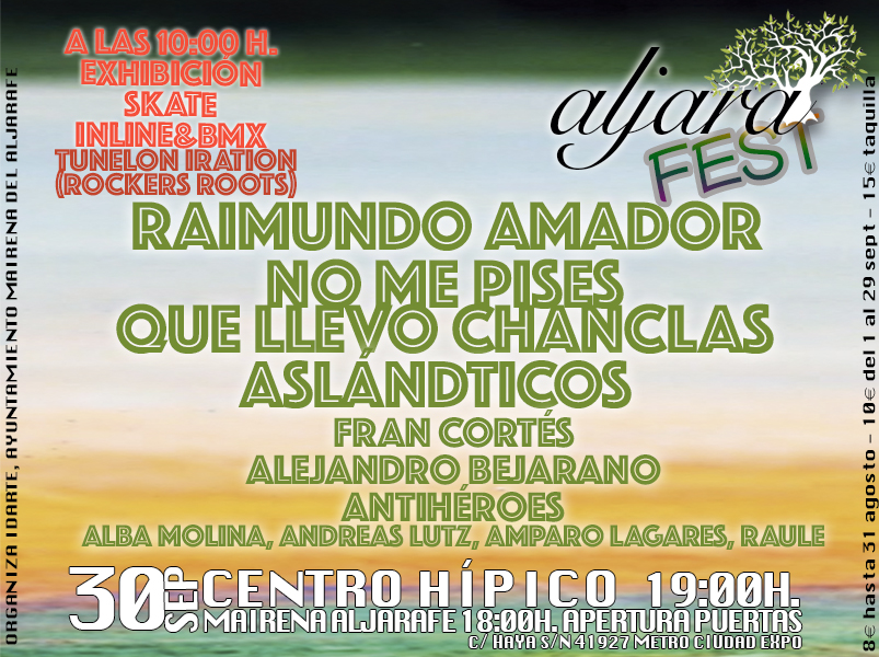 Fotografía promocional de ALJARAFEST