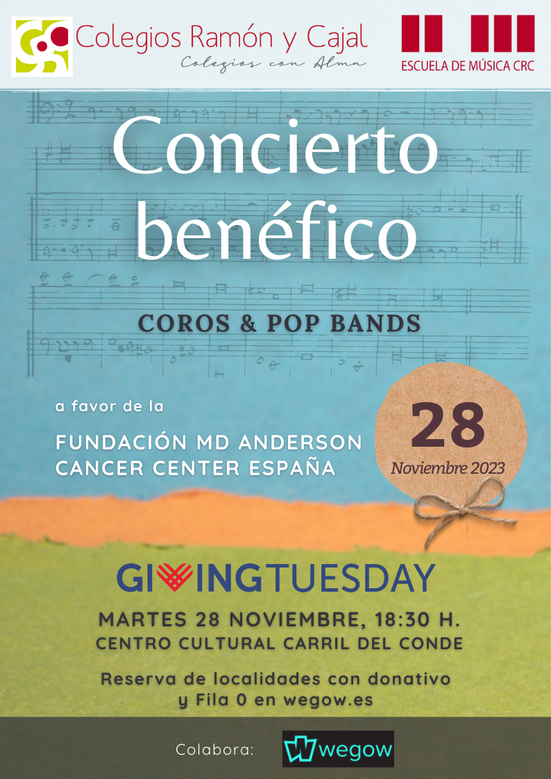 Fotografía promocional de Concierto Benéfico - C.C. Carril del Conde