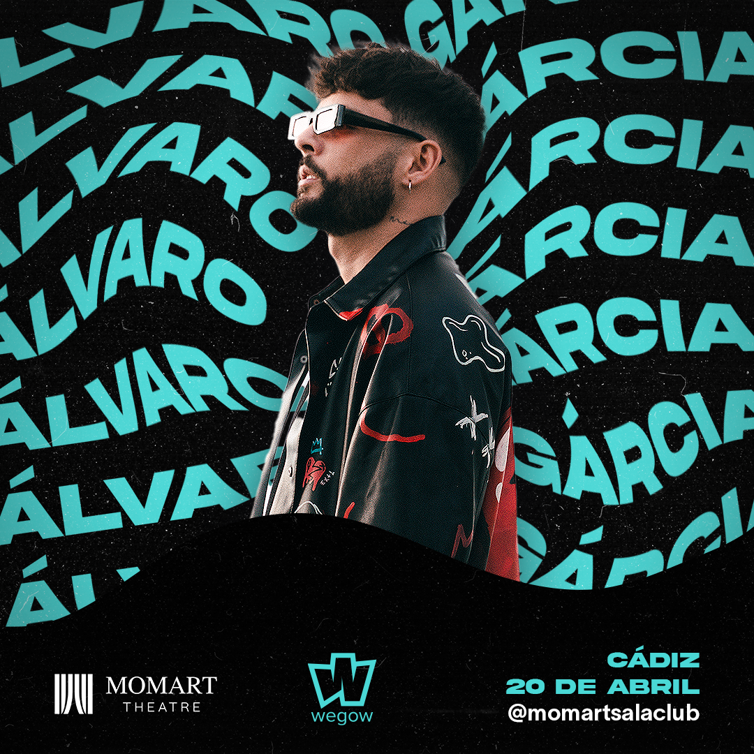 Fotografía promocional de Alvaro Garcia en la Sala Momart de Cadiz