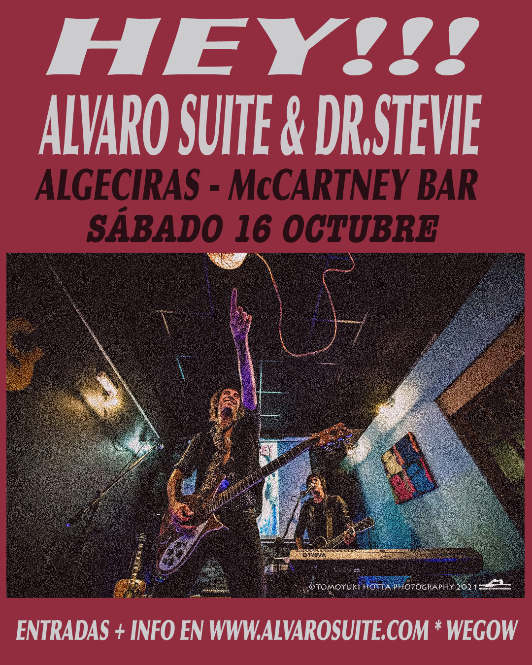 Alvaro Suite concert tickets for McCartney Bar, Algeciras Saturday, 16  October 2021 | Wegow Ireland