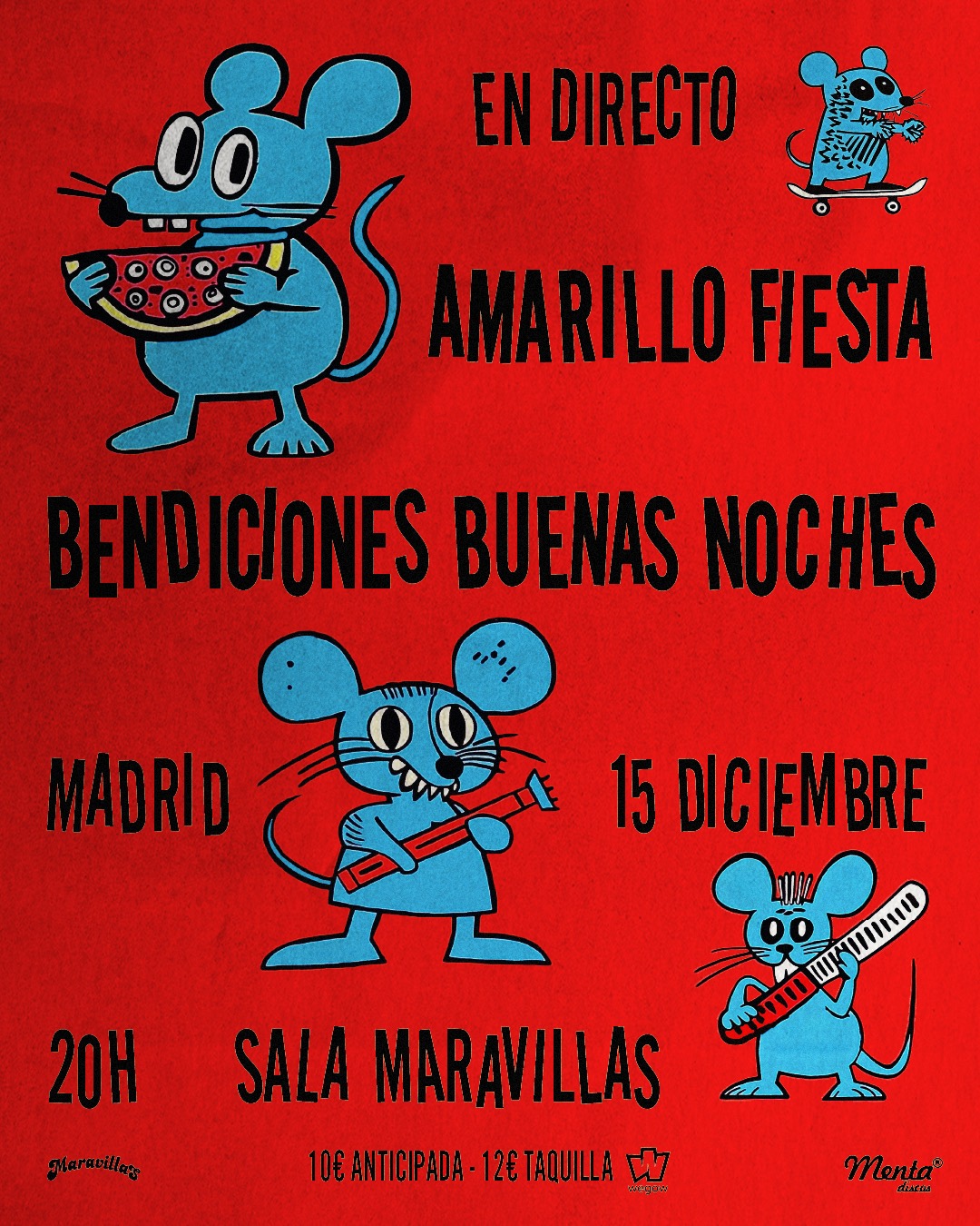 Fotografía promocional de AMARILLO FIESTA + BENDICIONES BUENAS NOCHES