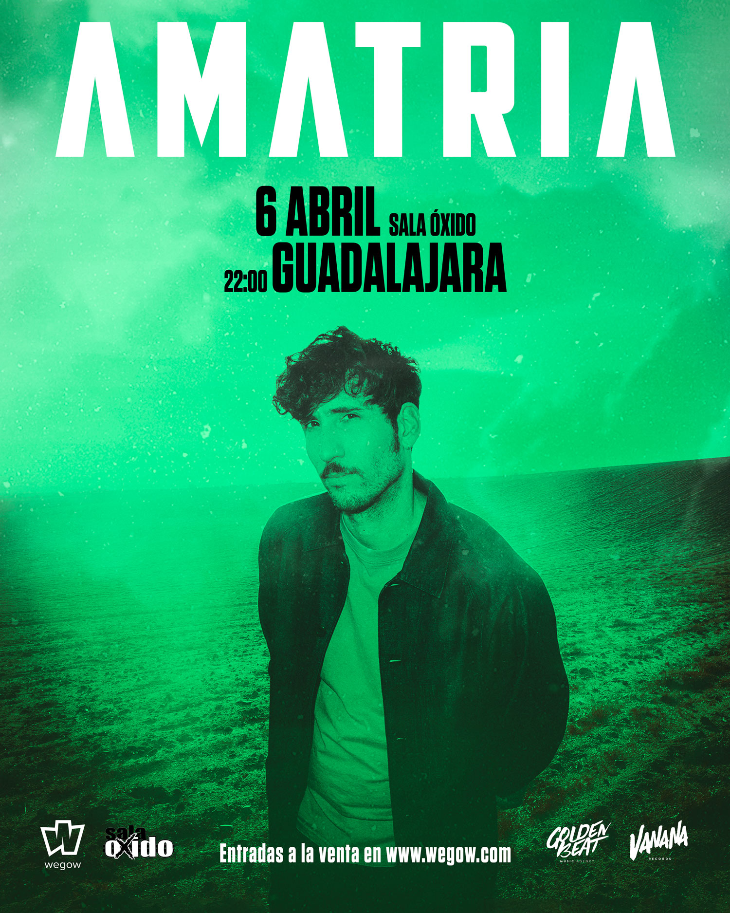Fotografía promocional de AMATRIA en GUADALAJARA - Sala Óxido