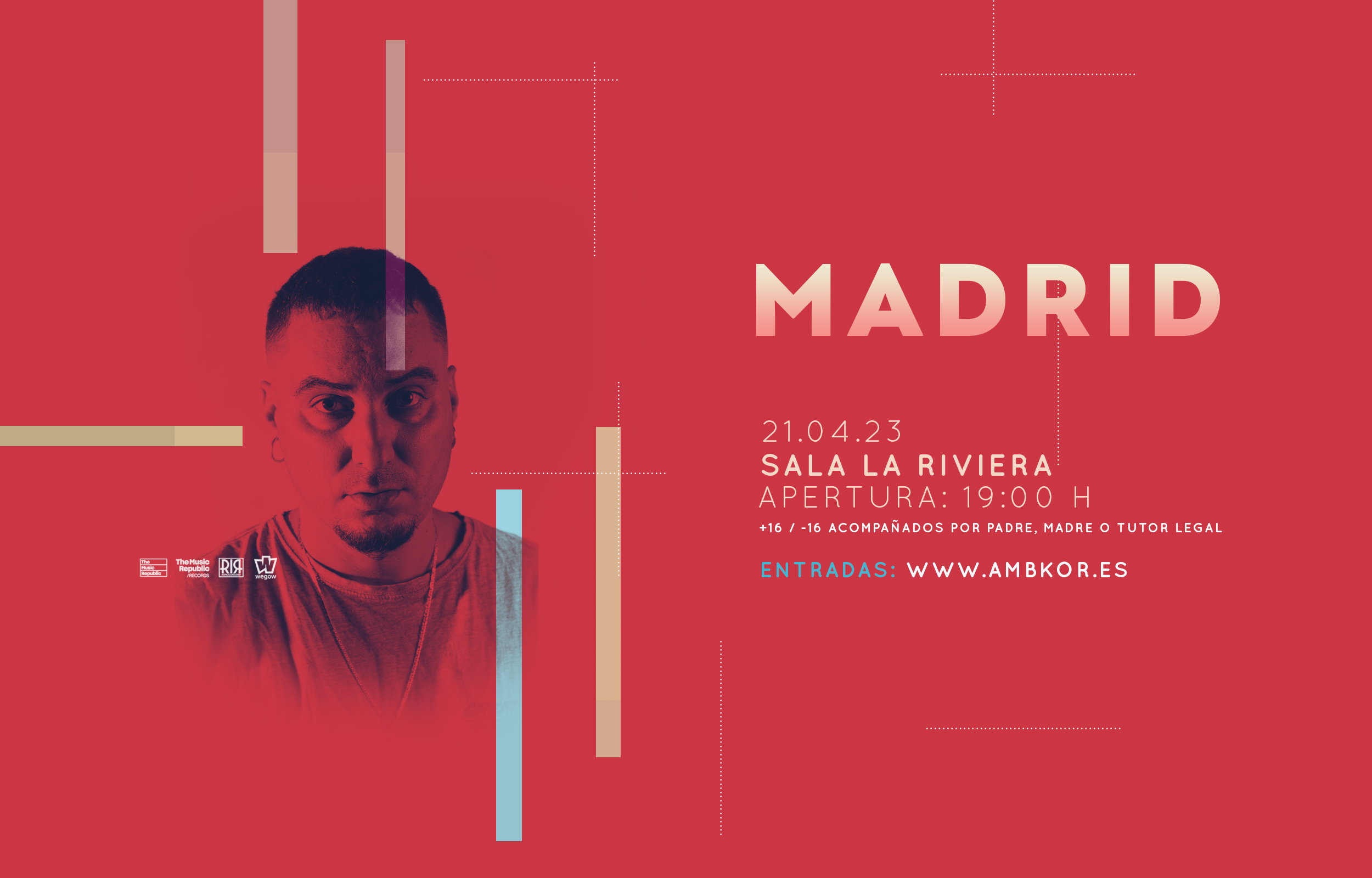 Ambkor concert tickets for La Riviera, Madrid Friday, 21 April 2023 | Wegow  Spain