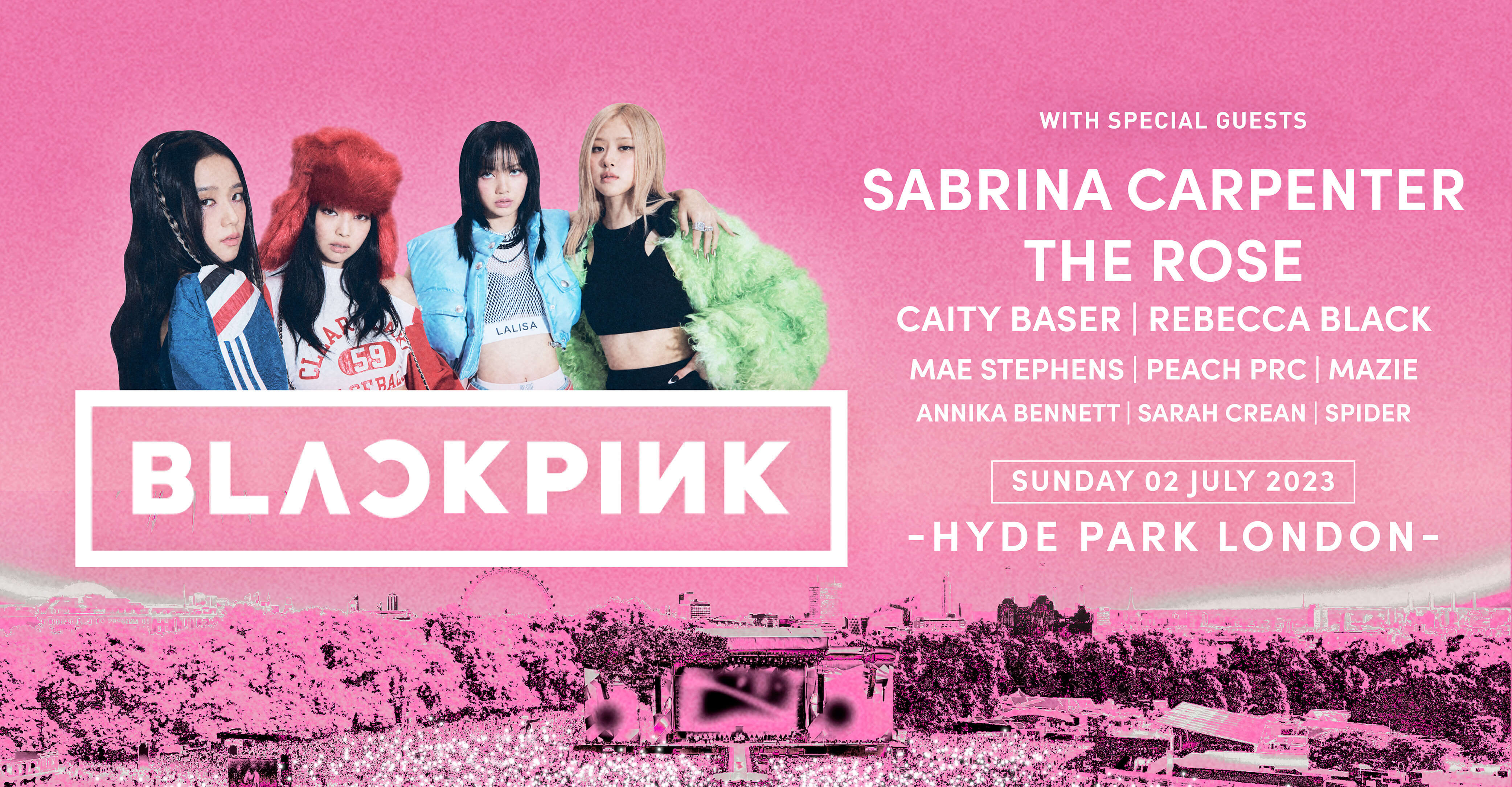 Fotografía promocional de American Express presents BST Hyde Park - BLACKPINK