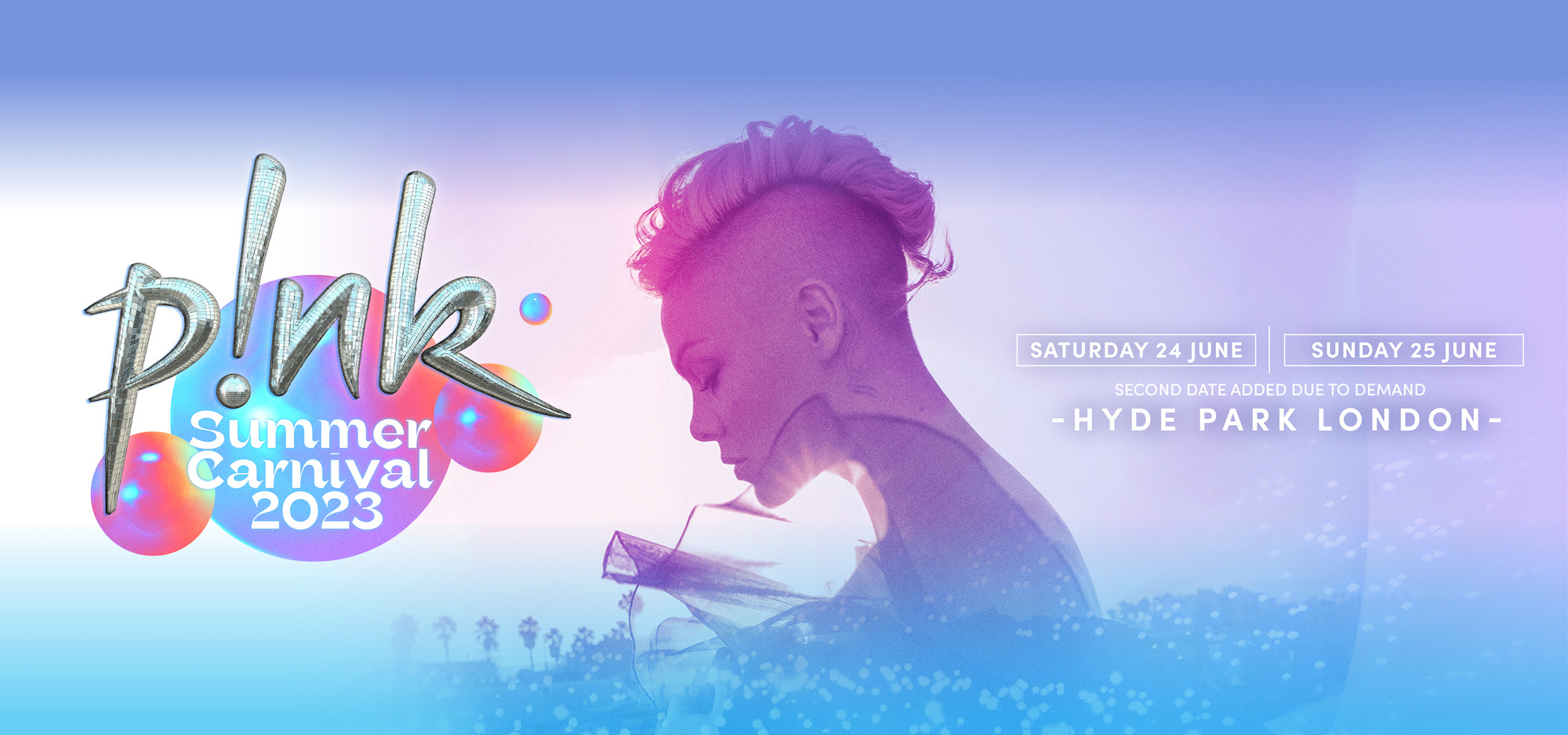 Promofoto von American Express presents BST Hyde Park - P!NK Summer Carnival 2023.