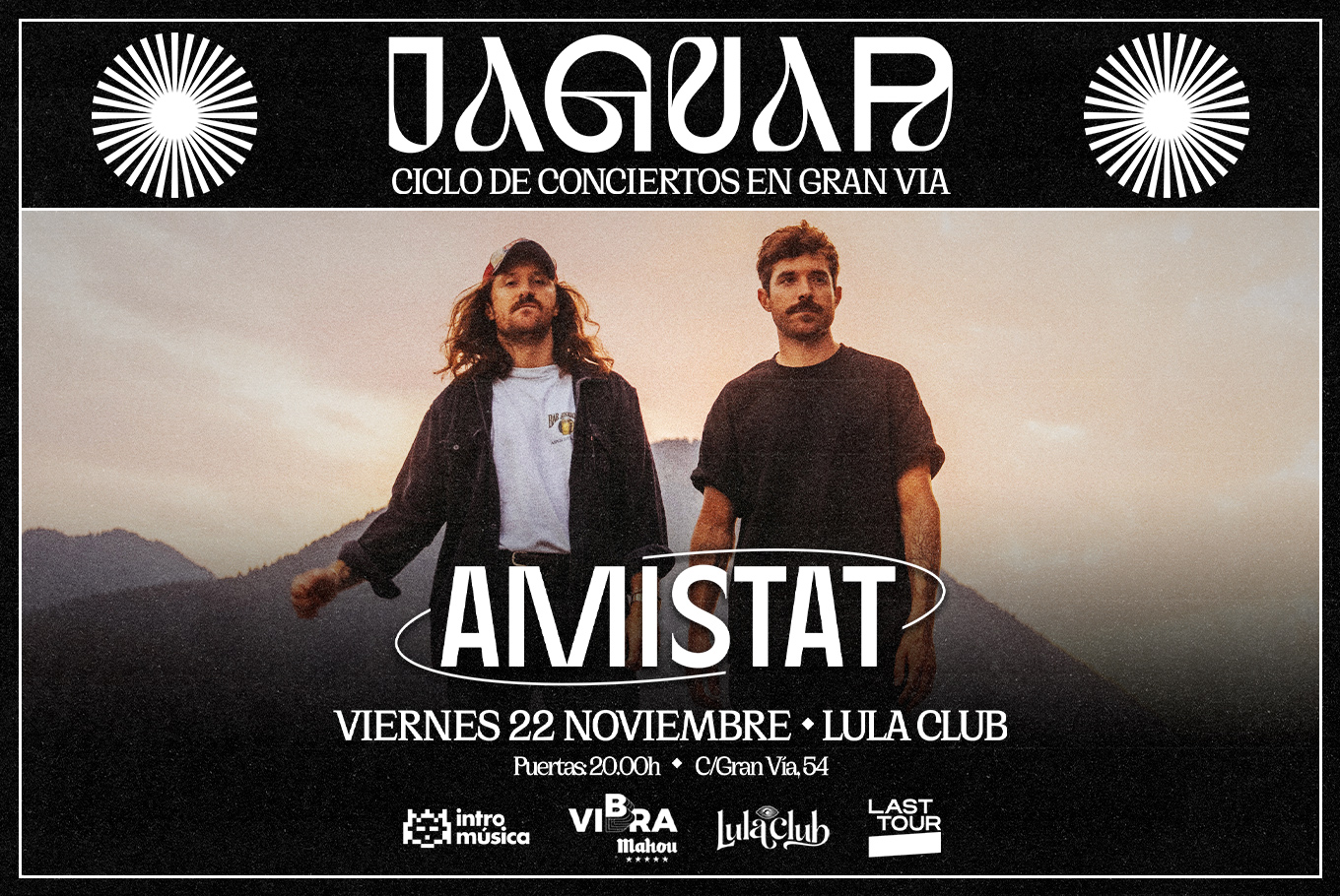 Fotografía promocional de Amistat en Ciclo Jaguar