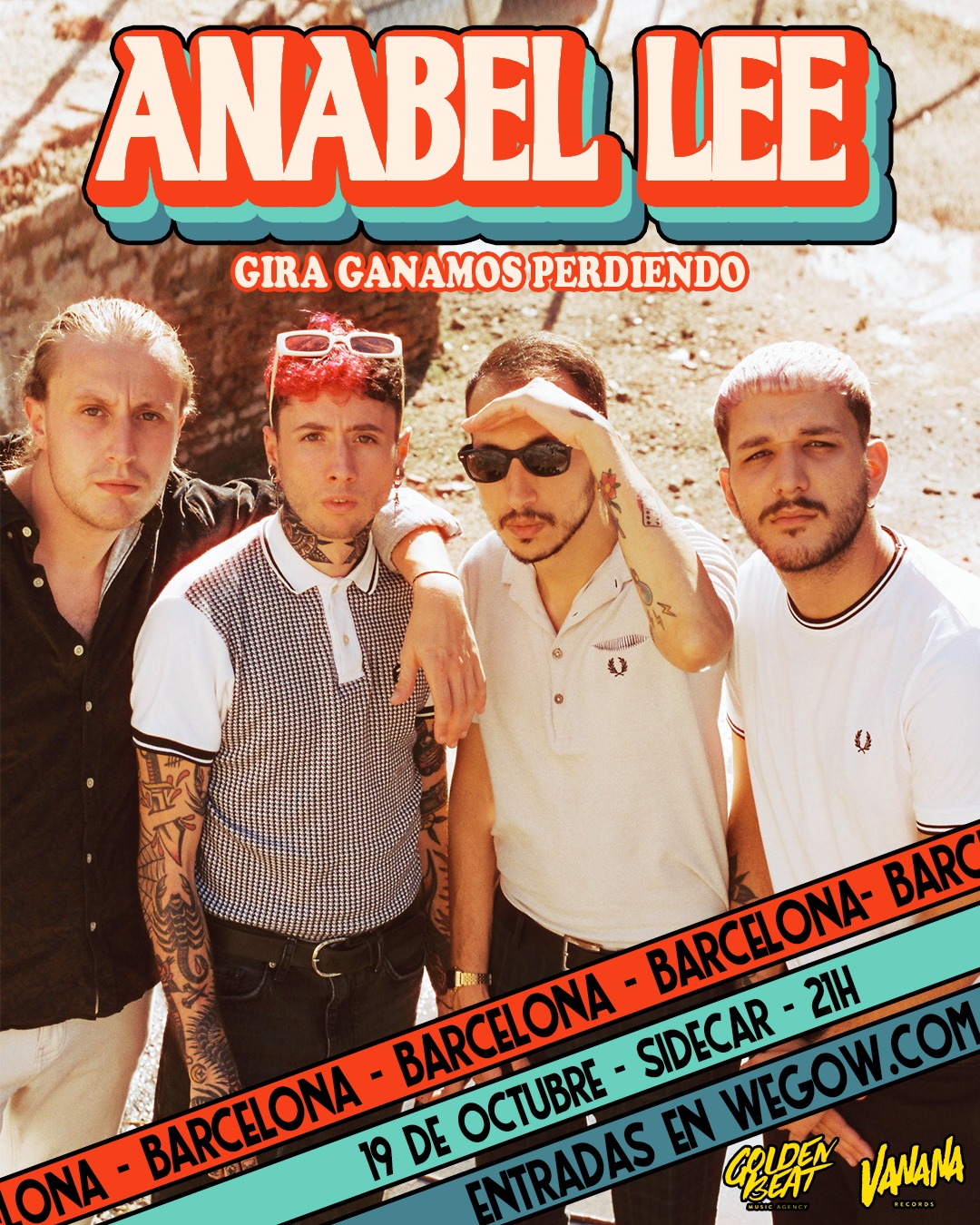 Fotografía promocional de ANABEL LEE en BARCELONA