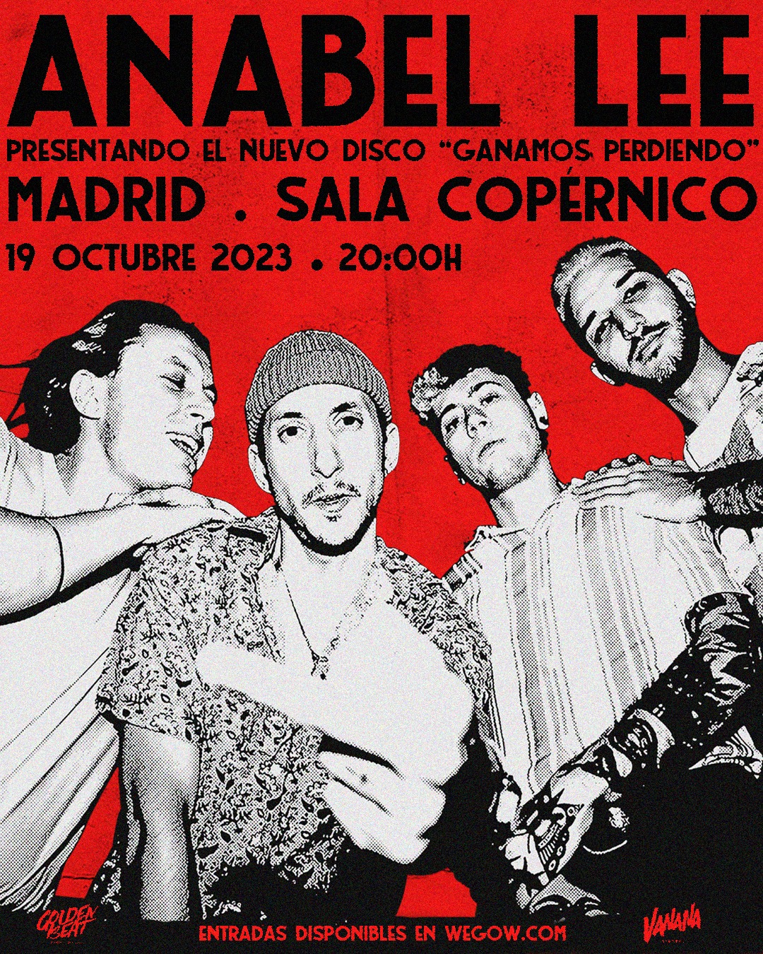 Fotografía promocional de ANABEL LEE en Sala Copérnico - Madrid