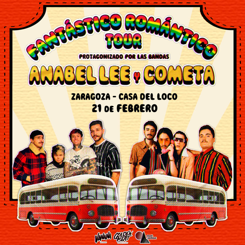 Fotografía promocional de ANABEL LEE + COMETA en ZARAGOZA